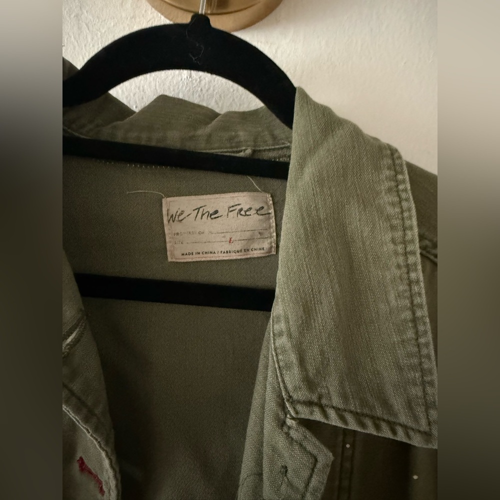 Free People Patchwork Jacket - image 3